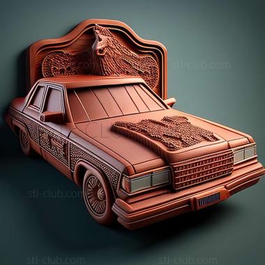 3D модель Ford Crown Victoria (STL)